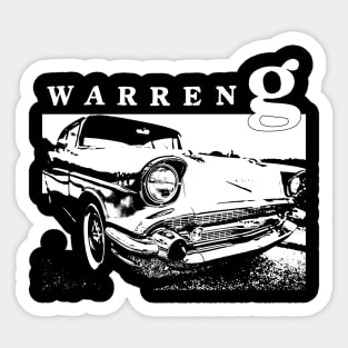 Warren G Rap Sticker